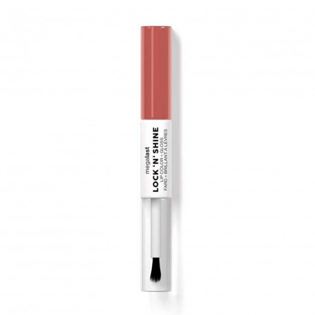 WETN WILD MEGALAST LOCKN SHINE BRILLO DE LABIOS NUDE ILLUSION 1UN