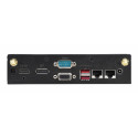 Shuttle Barebone DS20U3V2 Black (Core i3-10110U) Fanless 24-7 ready, w/o WLAN