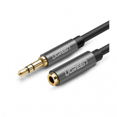 Cable extender 3.5mm male - 3.5mm female 3m black AV118 UGREEN