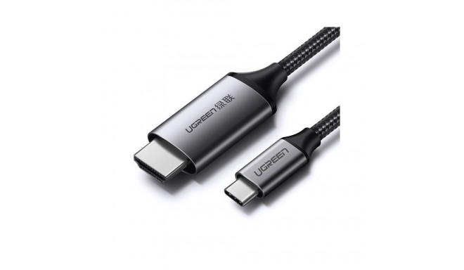 Kaabel USB-C isane - HDMI 4K@60Hz isane 1,5m MM142 UGREEN