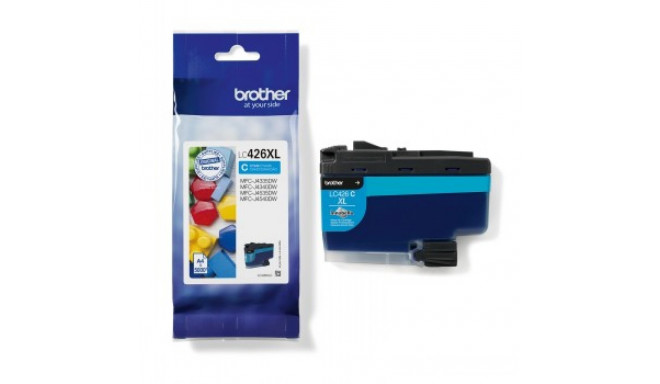 BROTHER LC426XLC CYAN INK-CARTRIDGE, YIELD=5,000 PAGES