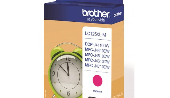 Brother tooner LC125XLM 1200 lehte, magenta
