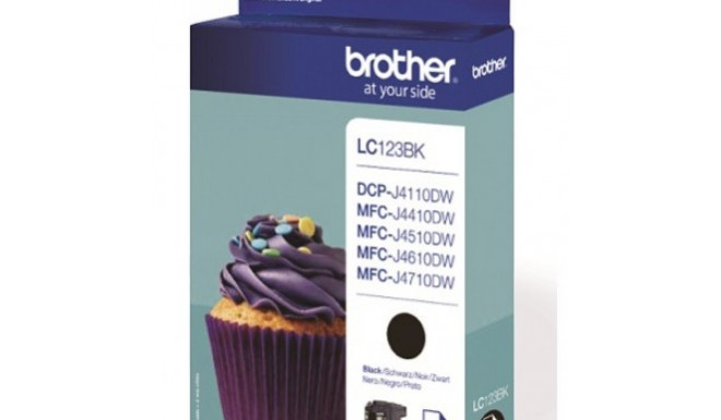 BROTHER LC-123BK TONER BLACK 600P