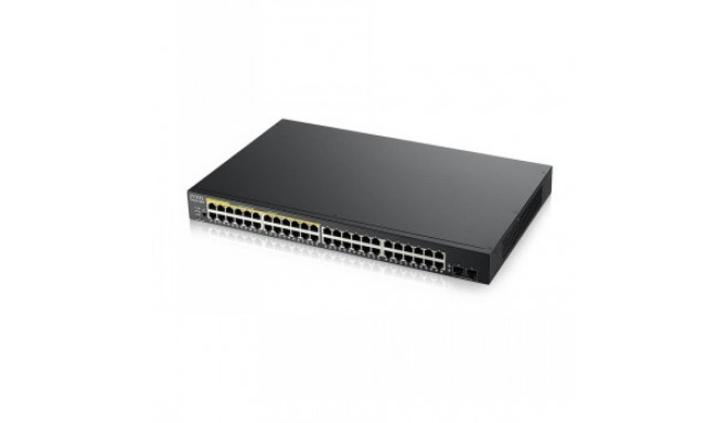 ZYXEL GS1900-48HP V2, 48-PORT GBE L2 SMART SWITCH, 170 WATT RACKMOUNT