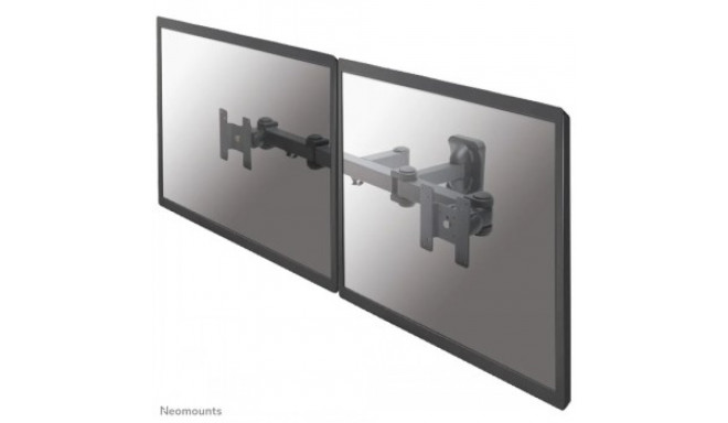 NEWSTAR FLAT SCREEN DUAL WALL MOUNT (3 PIVOTS & TILTABLE) 10-27" BLACK