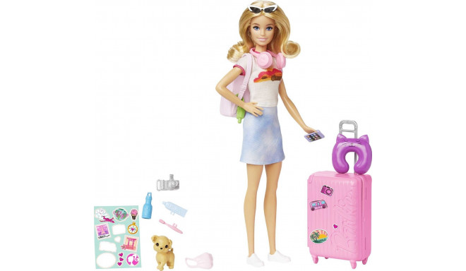 Barbie Mattel Malibu doll on the go HJY18