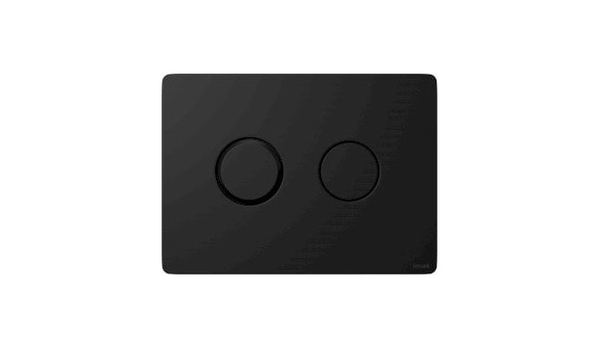 Cersanit Accento flush button for toilet, matt black (K97-425)