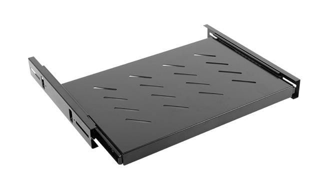 Lanberg väljatõmmatav riiul 19'' 600mm 1U kappidele, must