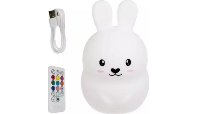 Iso Trade RGB night lamp with remote control - rabbit