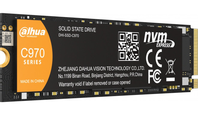 Dahua Technology C970 512GB M.2 2280 PCI-E x4 Gen4 NVMe SSD (DHI-SSD-C970N512G)