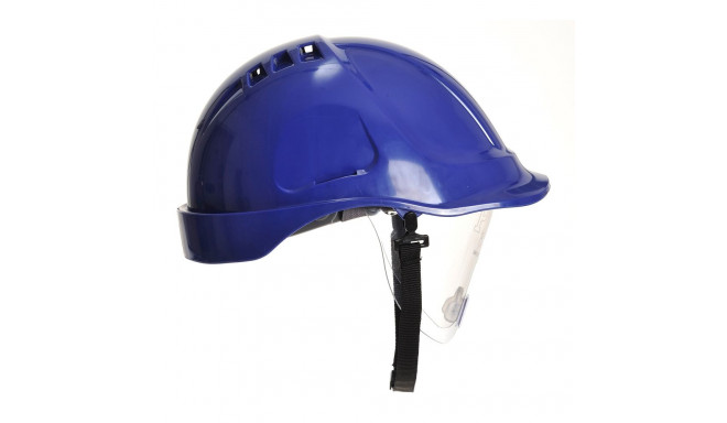 Safety helmet with visor PORTWEST PW55 56-63cm blue