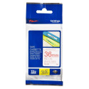 Adhesive tape BROTHER TZE262 36mm red/white