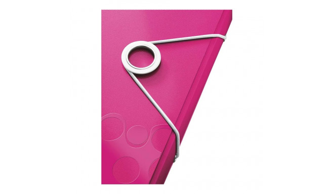 3 Flap Folder Leitz WOW PP A4 Pink