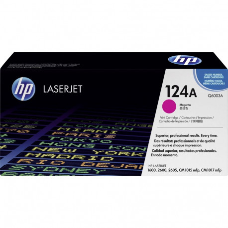 Toner cartridge HP Q6003A (124A) red 2000 sheets