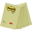 Märkmepaber 102x152mm POST-IT T662 ruuduline 100 lehte