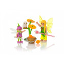 Figures set Fairies precious stones