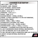Blocks Armed Forces Lockheed F-22 Raptor