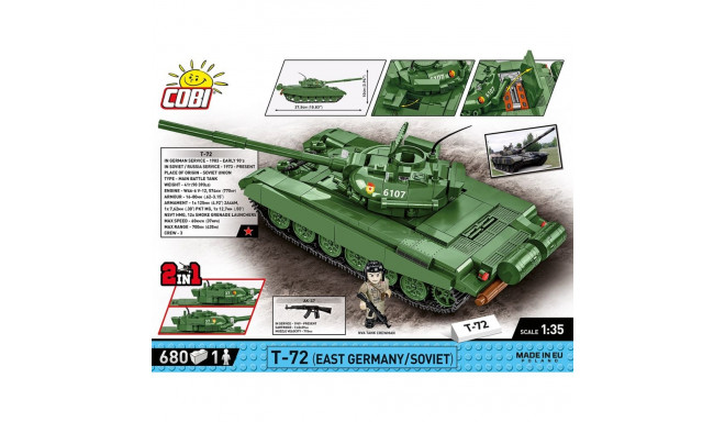 Armed Forces T-72 klotsid (Ida-Saksamaa/Nõukogude)