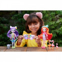 Doll Enchantimals + animal figures Lemur family