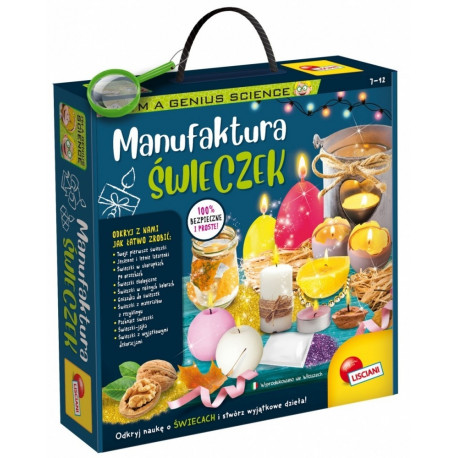 Science set Im a Genius Candle manufacture