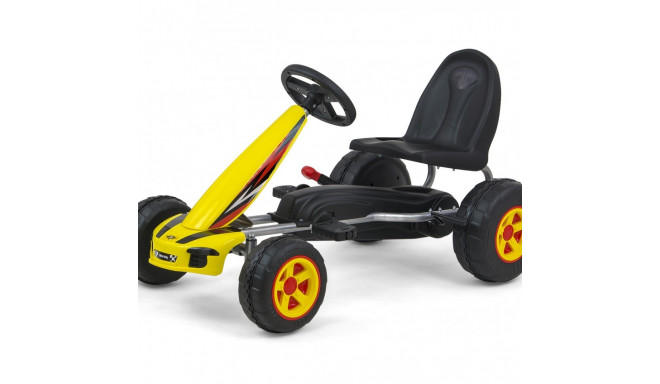 MILLY MALLY Pedal go-kar t Viper Yellow