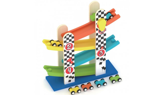 Car track Slide with cars