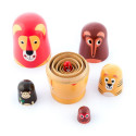 Matryoshka puidust loomakujud Funimals InnovaGoods 11 Tükid, osad