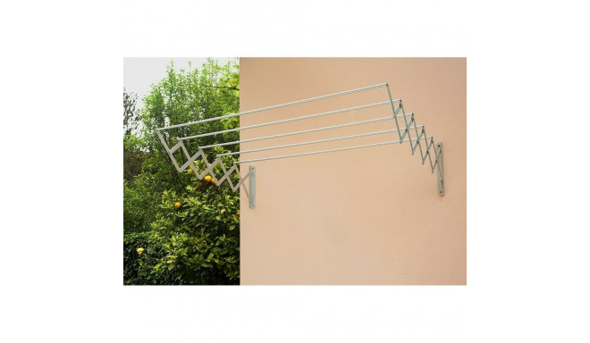 Retractable Clothes Line Aluminium 120 x 70 x 23 cm