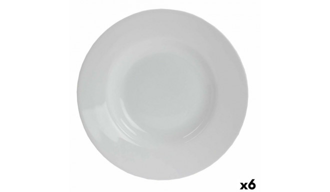 Deep Plate Bormioli Rocco Toledo Glass 23 cm (6 Units)