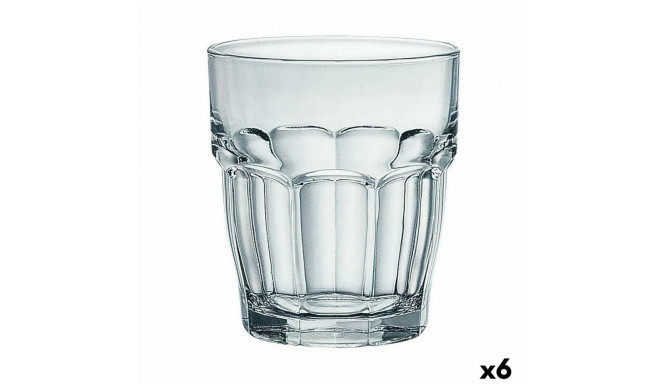 Glass Bormioli Rocco Rock Bar Transparent Glass 390 ml (6 Units)