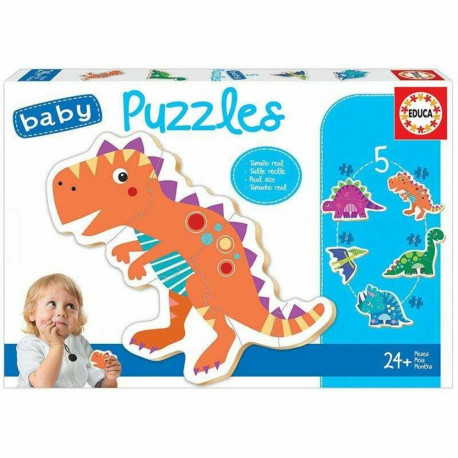 Laste pusle Educa Dinosaurus 5 Tükid