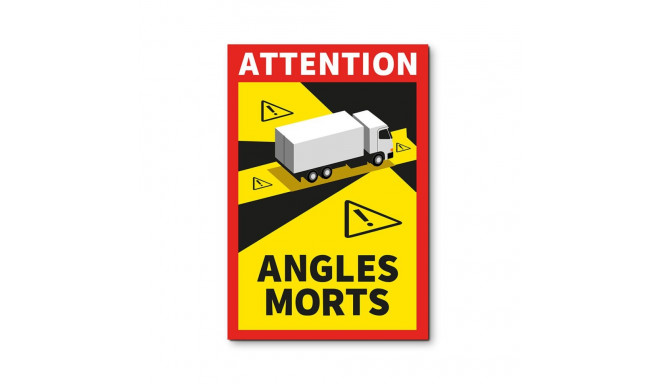 Наклейки EDM 02188 Angles Morts 17 x 25 cm Грузовик 3 штук