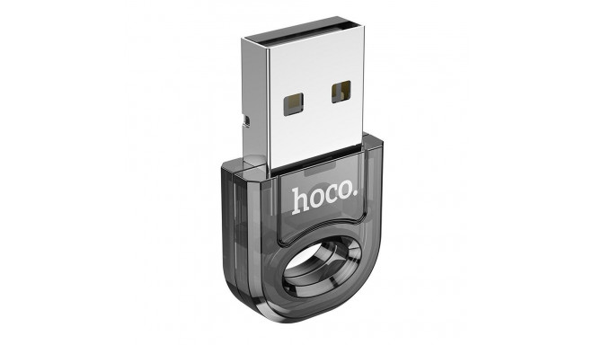 Adapter USB A bluetooth Hoco UA28 transparent black