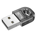 HOCO adapter USB A bluetooth UA28 transparent black