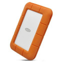 LaCie Rugged Secure external hard drive 2 TB Orange, White