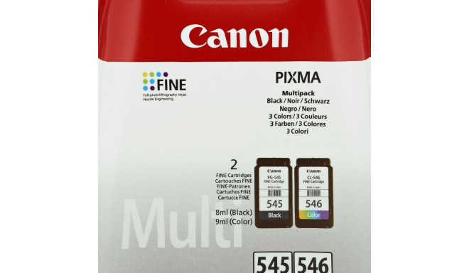 Tint Canon PG-545/CL-546 Multi pack Black & Colour PIXMA iP2850 MG2450 MG2550/2555/2950 MX495 MG3050