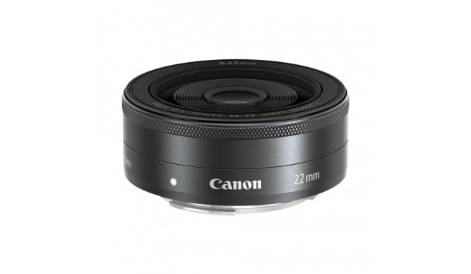 Canon EF-M 22mm f/2 STM (Black) - White box