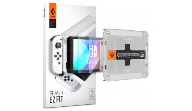 Spigen tempered glass for Nintendo Switch OLED 2 pcs.