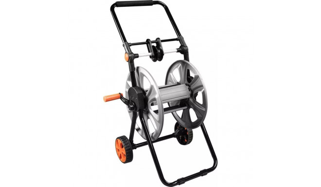 Neo Garden hose trolley, metal, up to 60 m of 1/2" hose, with hose guide 15-792