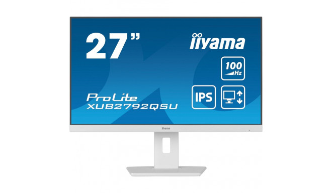 iiyama ProLite XUB2792QSU-W6 - 100Hz | QHD | 27'' | IPS | 0.4ms