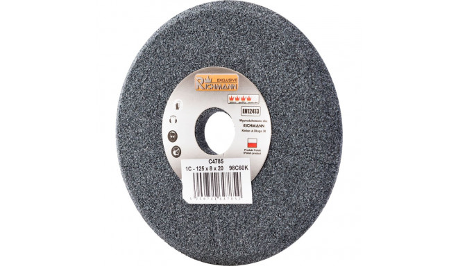 CERAMIC GRINDING DISC FOR SHARPENING 125x8x20 Black 98C60K