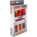 Set of screwdrivers. electric 6 pcs + tester