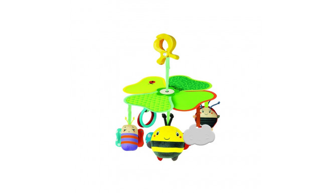 TOY RATTLE ON THE GO PLUSH TRAVEL MOBILE