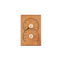 SAUNA THERMOMETER-HYGROMETER ALDER