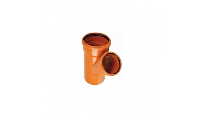 SEWER BRANCH 160X110X45PVC,BROWN