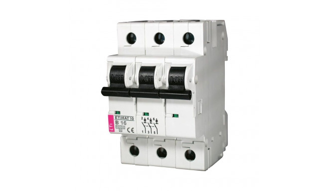 CIRCUIT BREAKER ETIMAT10 C16A 3P