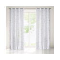 CURTAIN FEZA 140X250 WHITE RINGS D