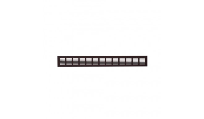 ALUMIN. VENT. GRILLE, 60X500MM, BRONZE