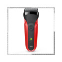 BRAUN 300s Red Shaver