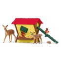 SCHLEICH FARM WORLD Feeding the Forest Animal